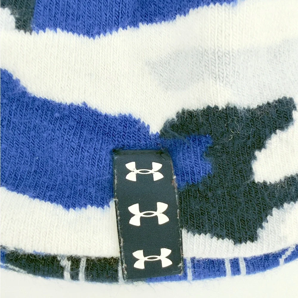 Under Armour Camo Blue and White Kids Hat